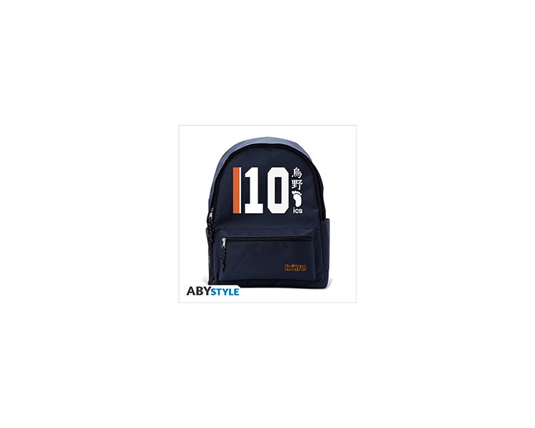 Haikyu Zaino Backpack: Hinata's jersey Blue 42cm