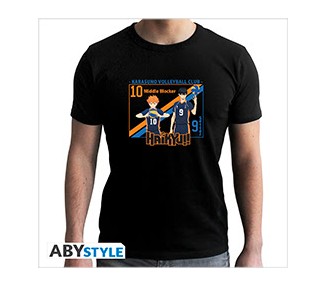 Haikyu T-Shirt (XS) Man Black: Hinata & Kageyama