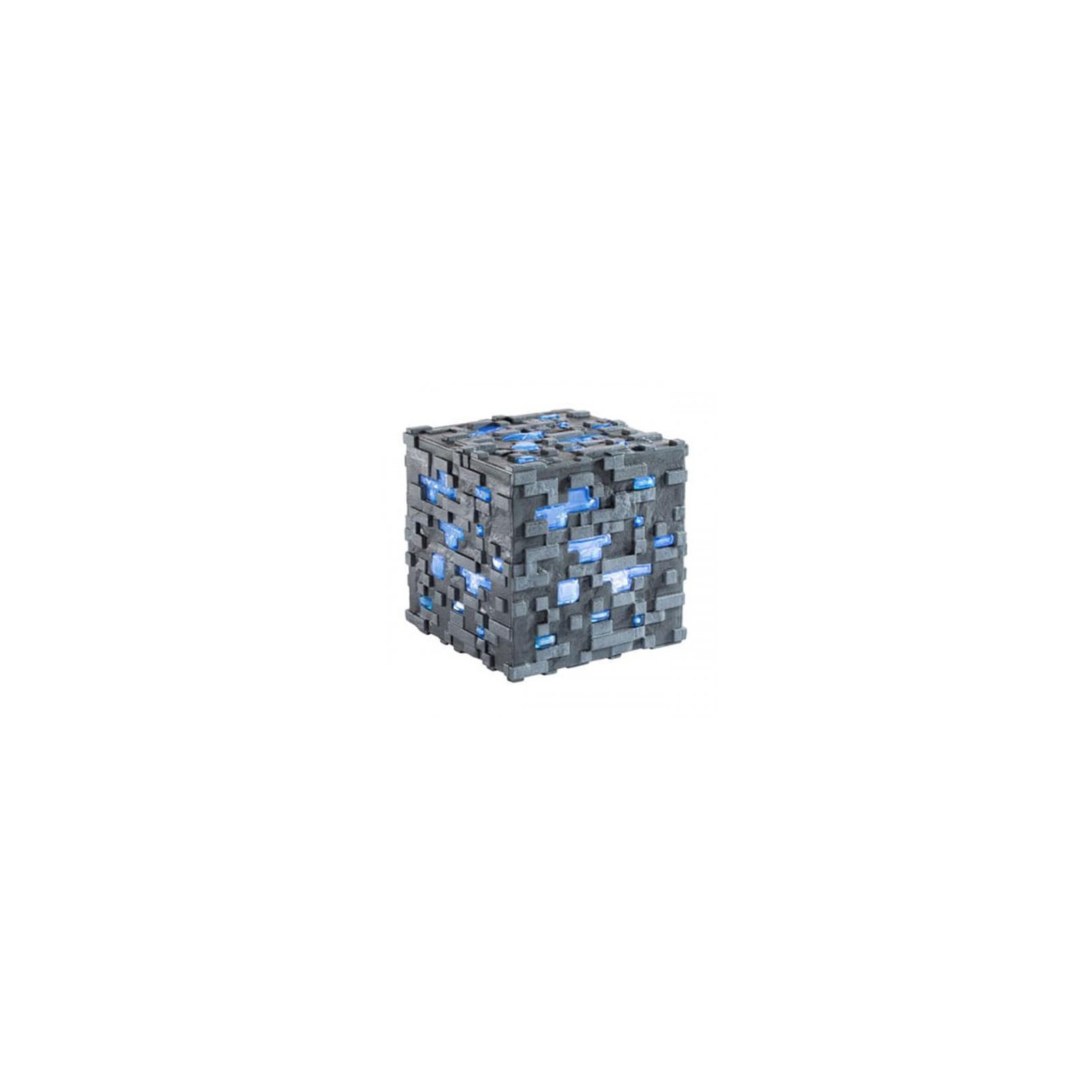 Minecraft Replica Illuminating Diamond Ore Cube 10cm