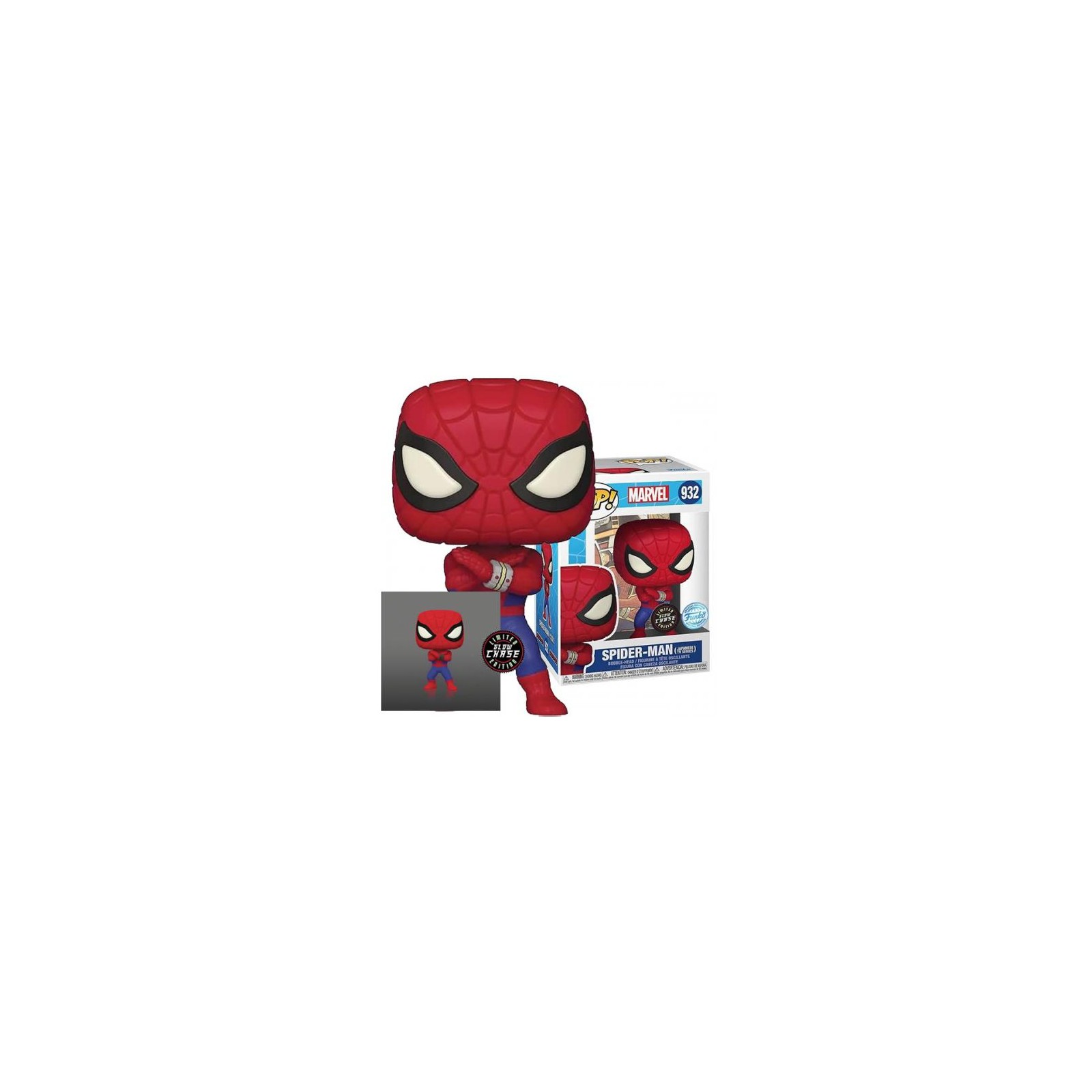 Funko POP! Marvel Spider-Man Japanese TV (932) CHASE EXM