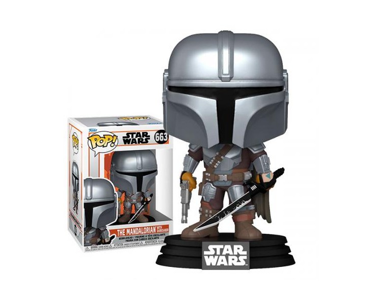 Funko POP! Star Wars: The Mandalorian w/Darksaber (663)