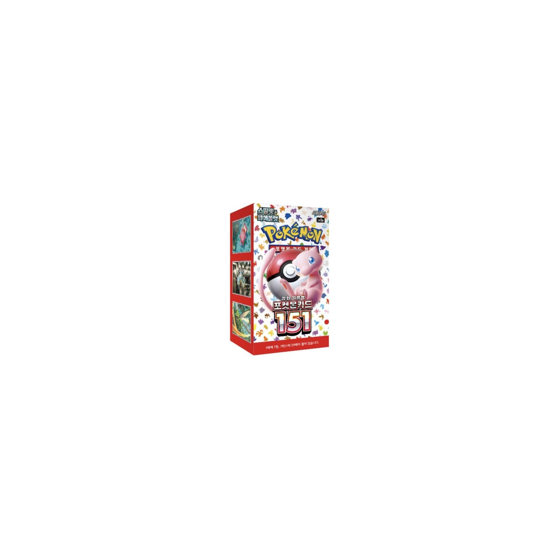 Pokemon TCG 151 Koreano (20 buste, 7 carte per busta)