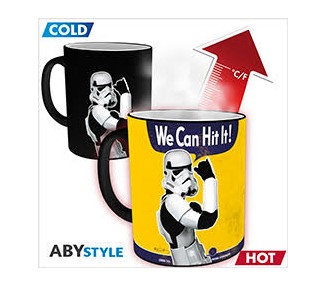 Star Wars Tazza Heat Change 320ml: Stormtrooper Hit it