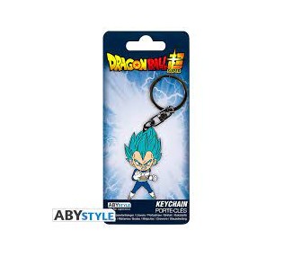 Dragon Ball Super Portachiavi: Vegeta Saiyan Blue 7cm