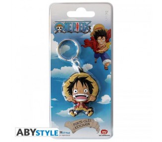 One Piece Portachiavi: Luffy SD 6cm