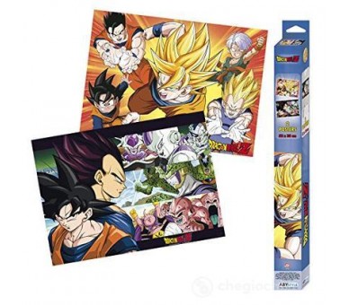 Dragon Ball Set 2 Chibi Posters: Saiyans (52x38)