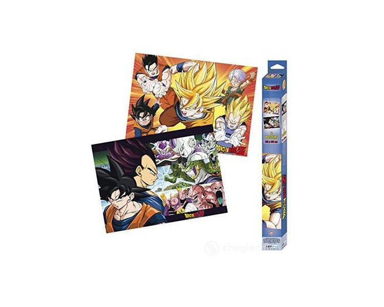 Dragon Ball Set 2 Chibi Posters: Saiyans (52x38)