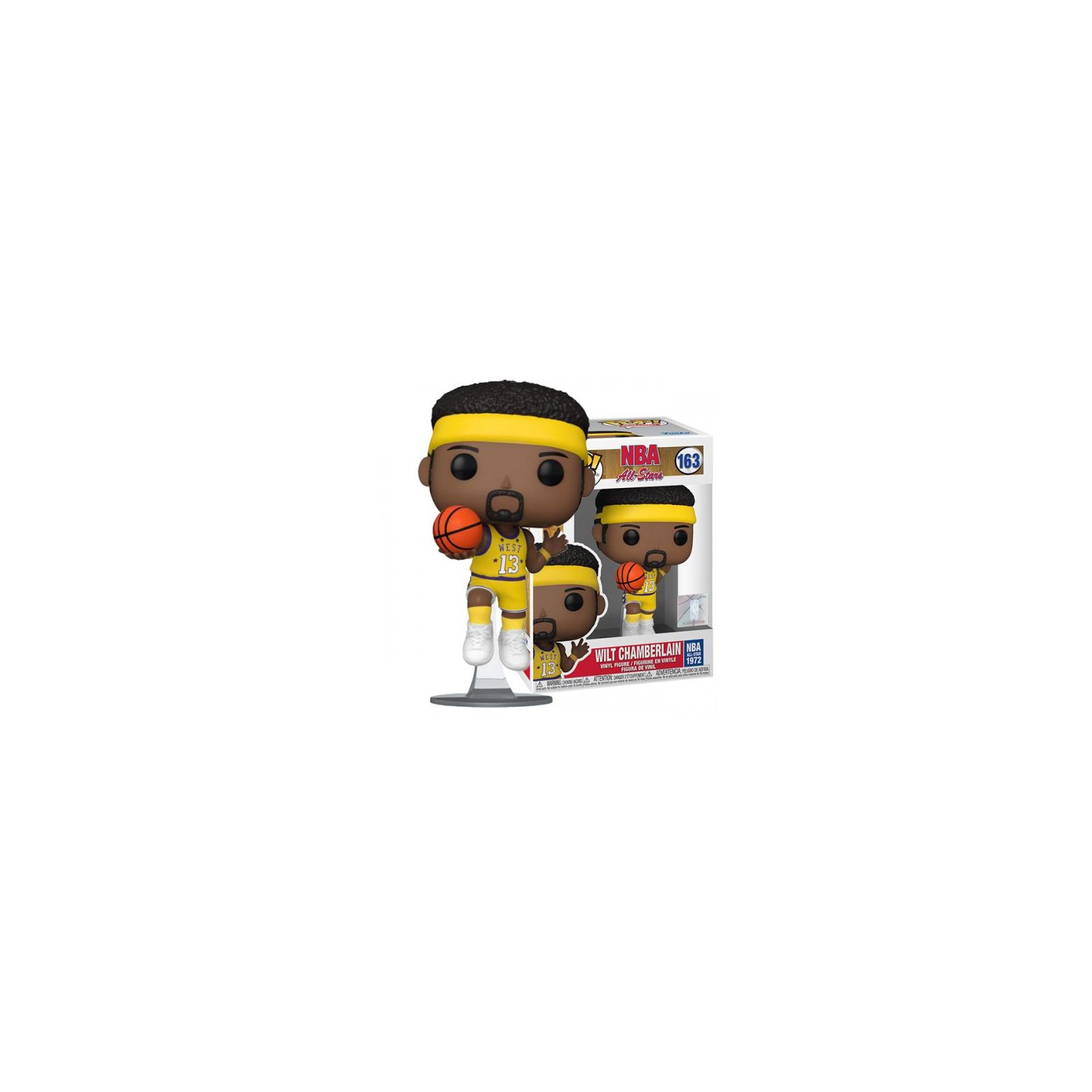 Funko POP! NBA All Stars: Wilt Chamberlain - 1973 (163)