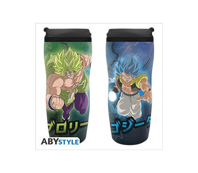 Dragon Ball Broly Travel Mug: Broly Vs Gogeta