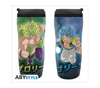 Dragon Ball Broly Travel Mug: Broly Vs Gogeta