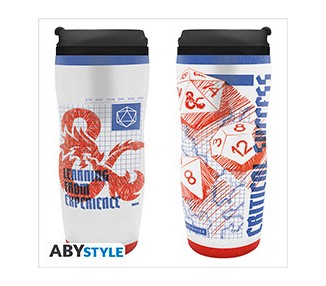 Dungeons & Dragons Travel Mug: Sketch Dice