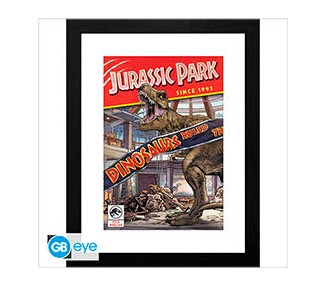 Jurassic Parl Framed Print: Comics (30x40)