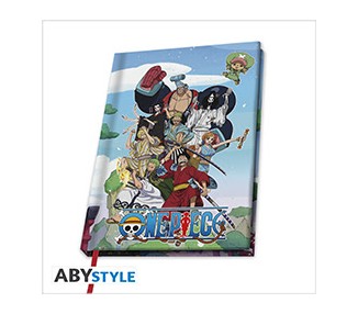 One Piece A5 Notebook: Wano