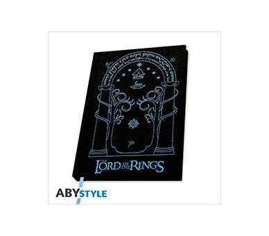 Lord of the Rings A5 Notebook Premium: Doors of Durin