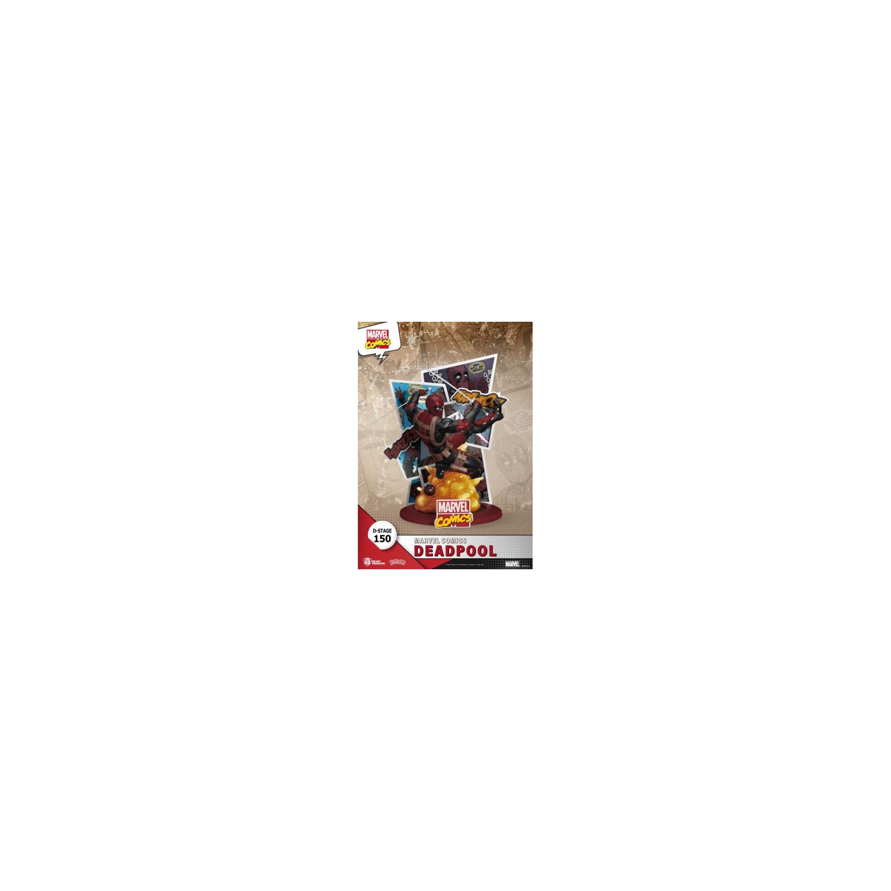 ST D-Stage Marvel Comics: Deadpool 16cm