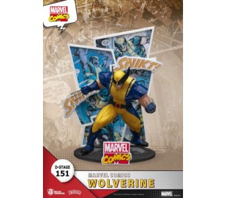 ST D-Stage Marvel Comics: Wolverine 16cm