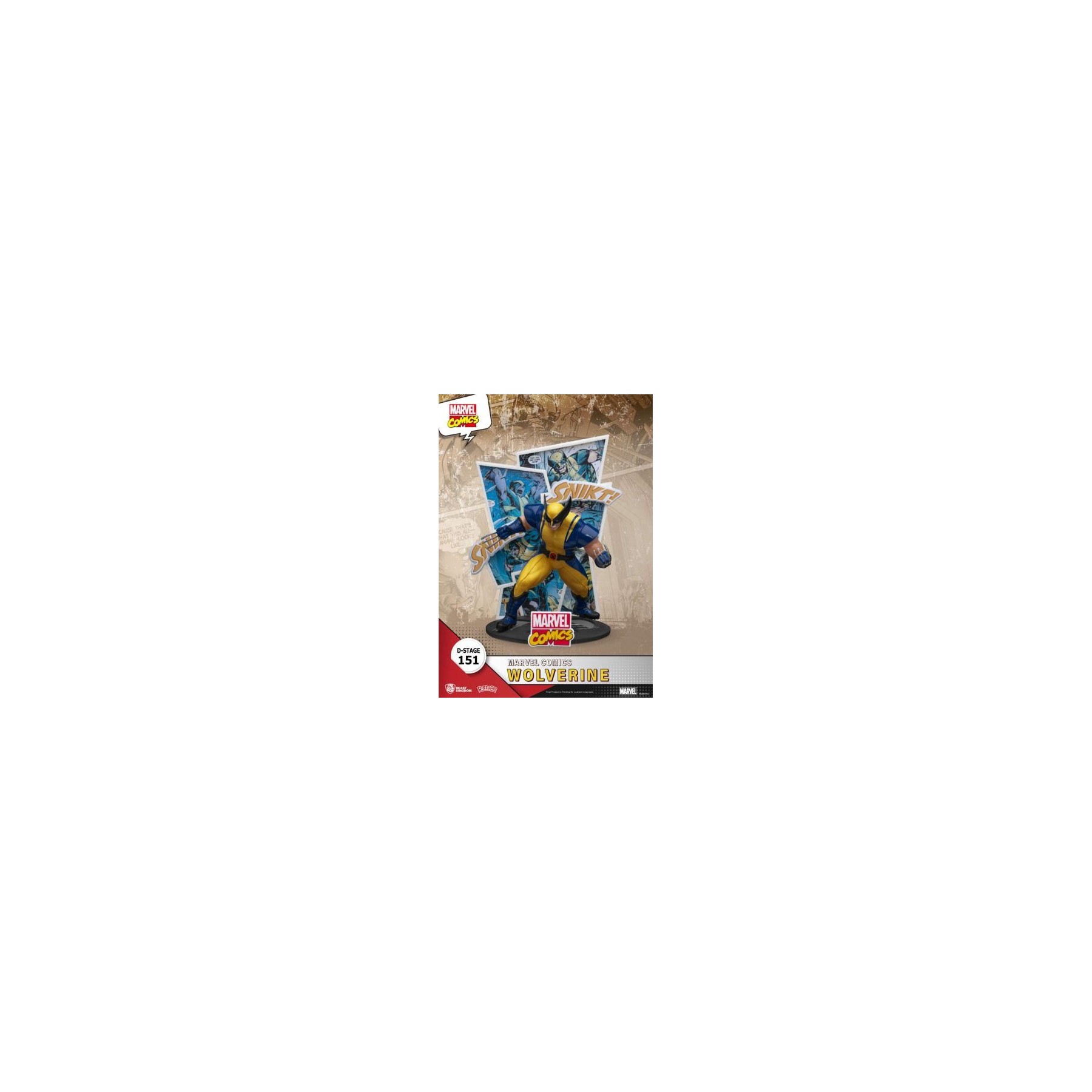 ST D-Stage Marvel Comics: Wolverine 16cm