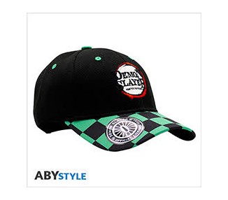 Demon Slayer Cappellino: Tanjiro Black/Green