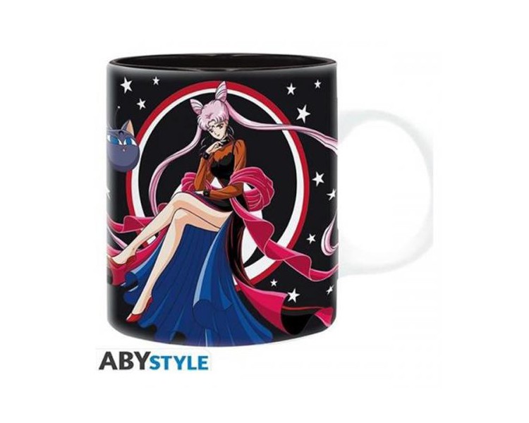 Sailor Moon Tazza 320ml Subli: Sailor Moon VS Black Lady