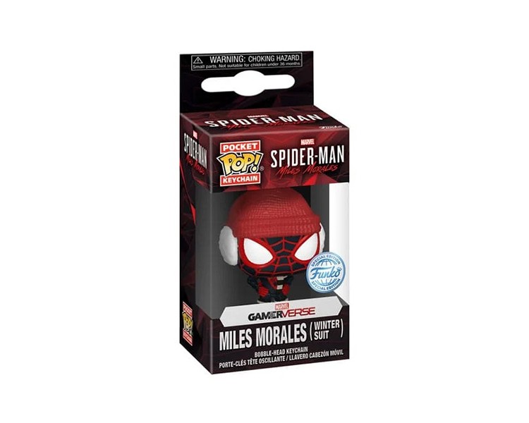 Key Funko POP! SMMM: Miles Morales (Winter Suit) EXM