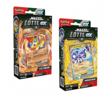 Pokemon (mult.2) Mazzi Lotte Miraidon Ex e victini Ex