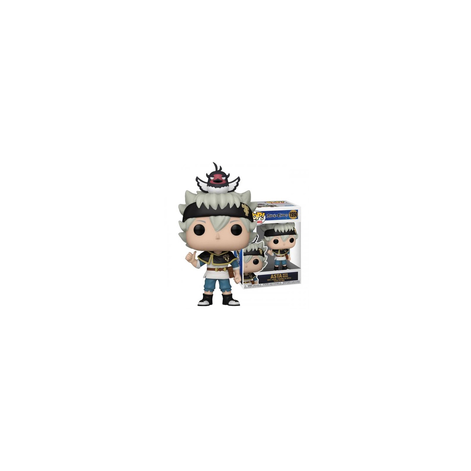 Funko POP! Black Clover: Asta w/Nero (1550)