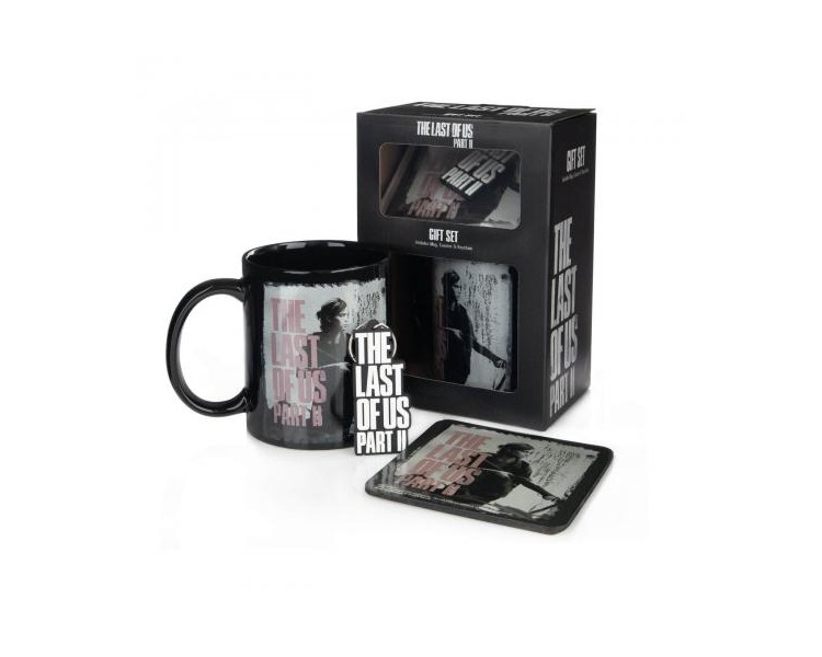 Playstation The Last of Us Tazza/Coaster/Keychain Gift Set