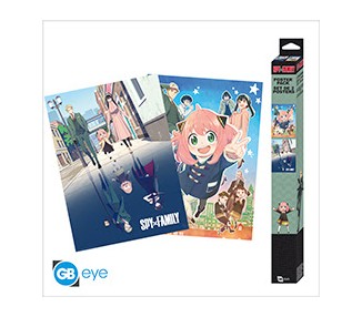 Spy x Family Set 2 Posters Chibi: A Double Family 52x38cm