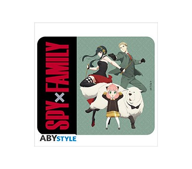 Spy x Family Tappetino Mouse: Forger Family 23x19cm