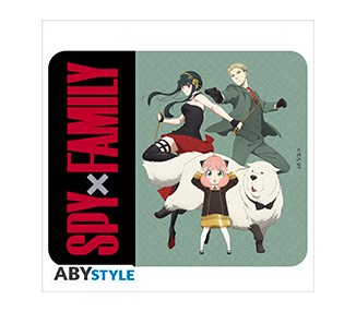 Spy x Family Tappetino Mouse: Forger Family 23x19cm