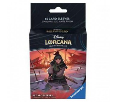 Lorcana 65 Buste Protettive: Mulan Pack Art B Set 2