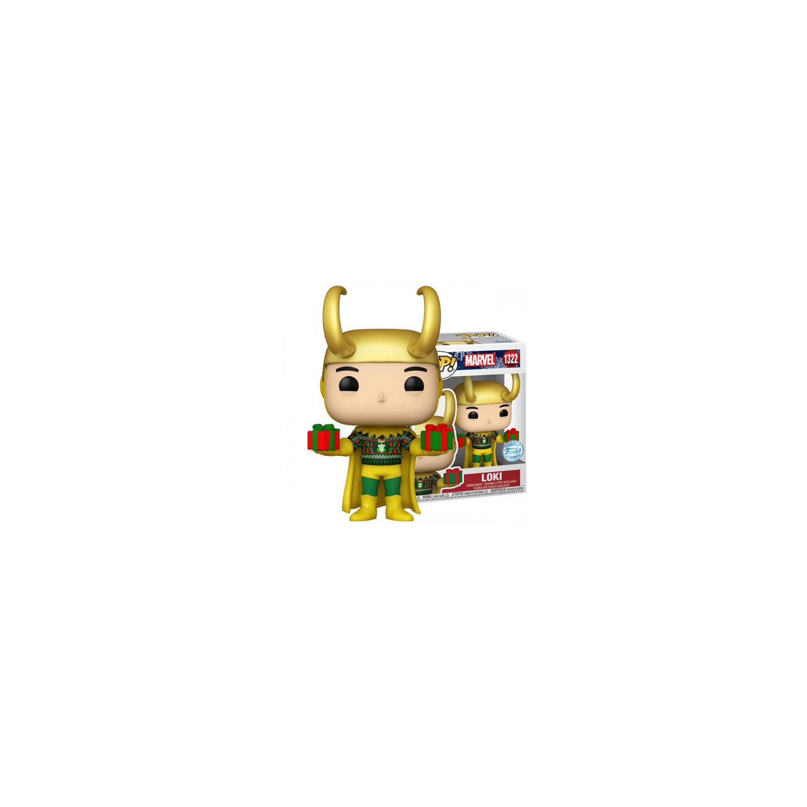 Funko POP! Marvel: Loki w/Sweater Holiday (1322) EXM