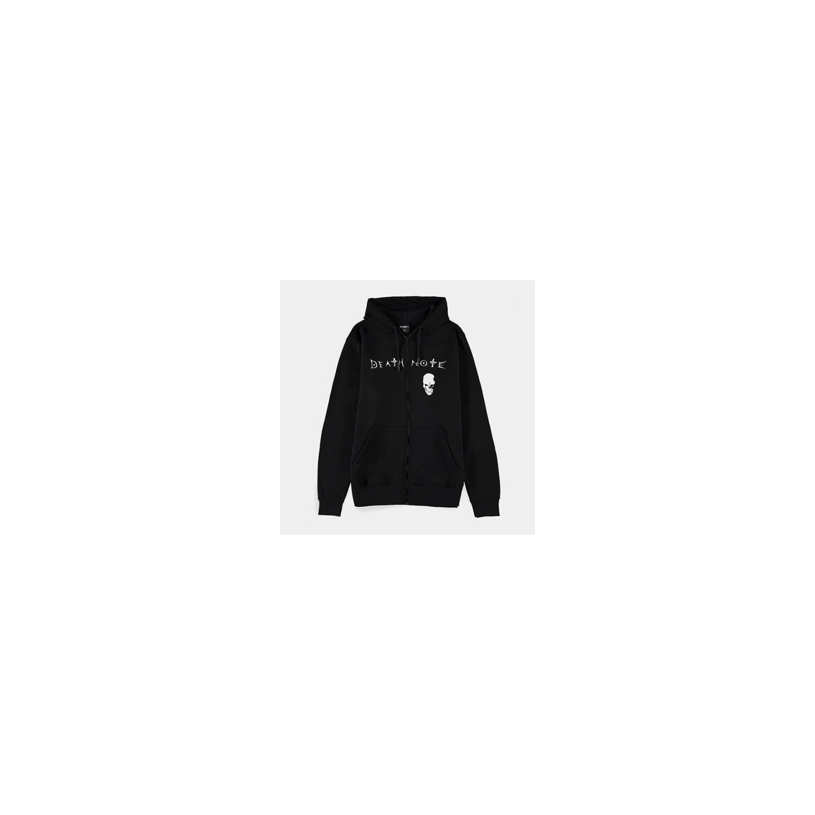 Death Note Felpa Cappuccio (L) Man: Zipper Hoodie