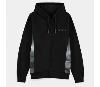 Skyrim Felpa Cappuccio (L) Man: Zipped Hoodie