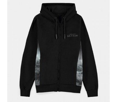 Skyrim Felpa Cappuccio (M) Man: Zipped Hoodie