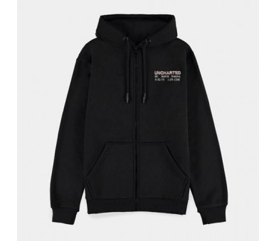 Uncharted Felpa Cappuccio (L) Man: Zipped Hoodie