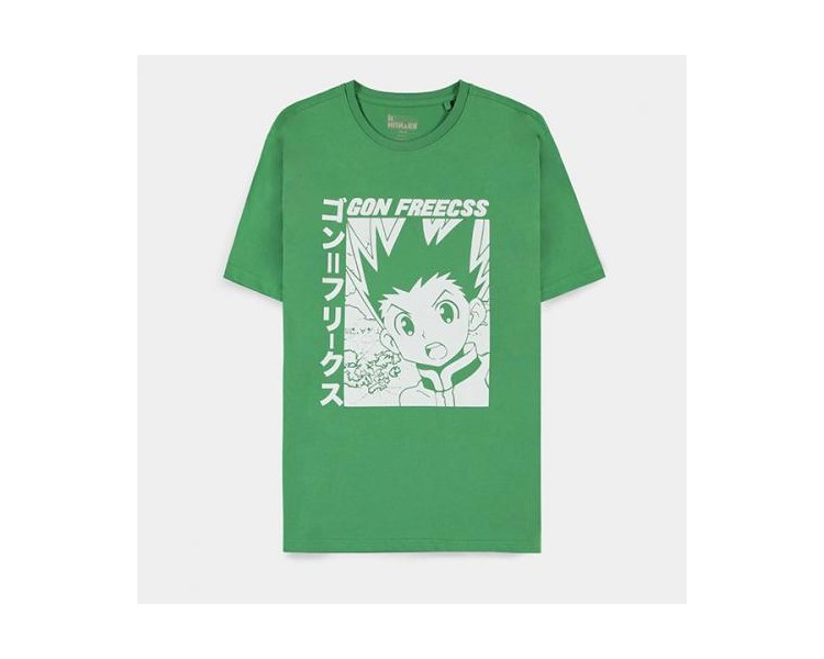 Hunter x Hunter T-Shirt (L) Man: Gon Short Sleeved