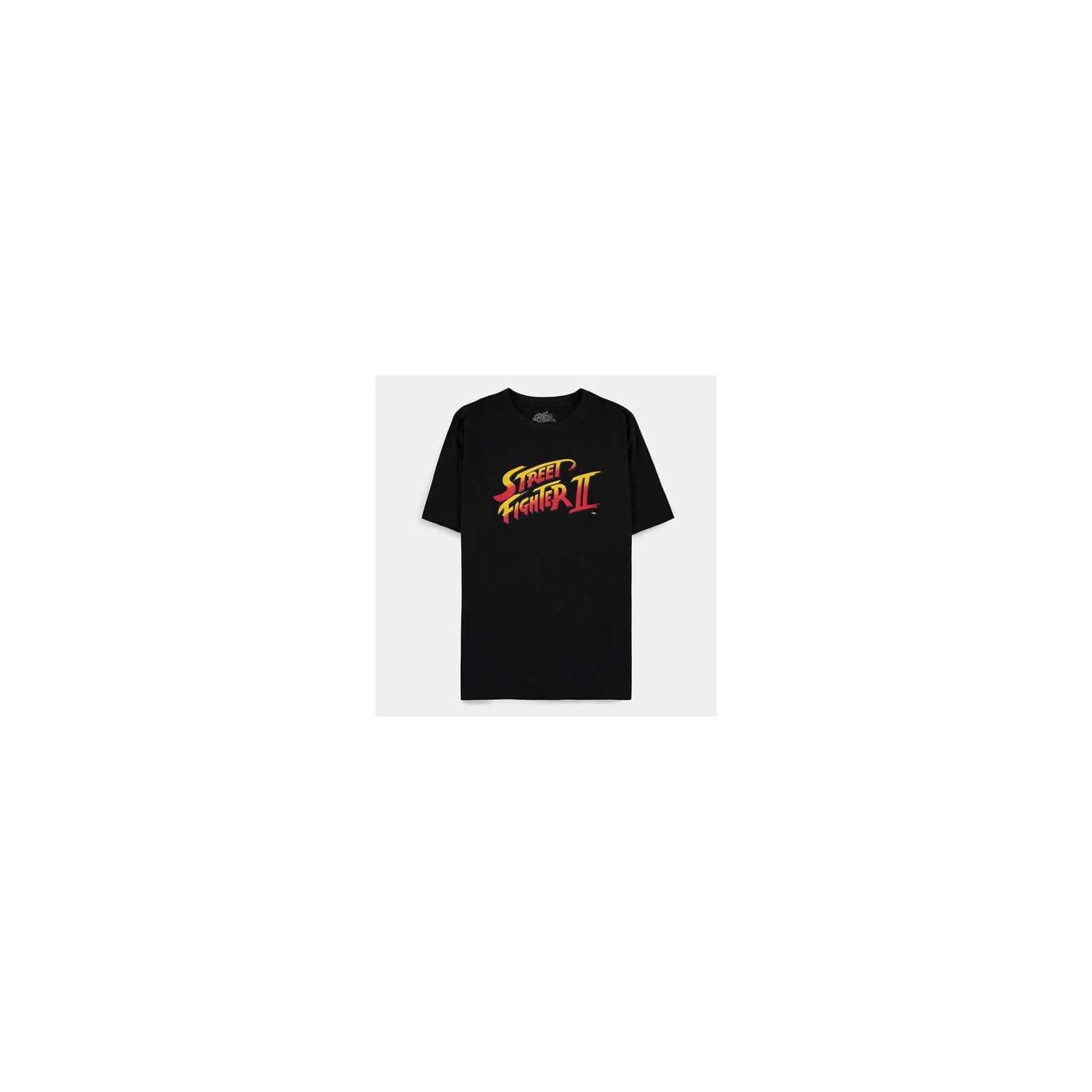 Street Fighter T-Shirt (S) Man: Logo Short Sleeved