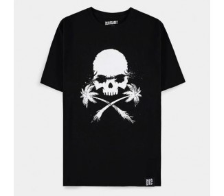 Dead Island T-Shirt (L) Man: Skull Short Sleeved