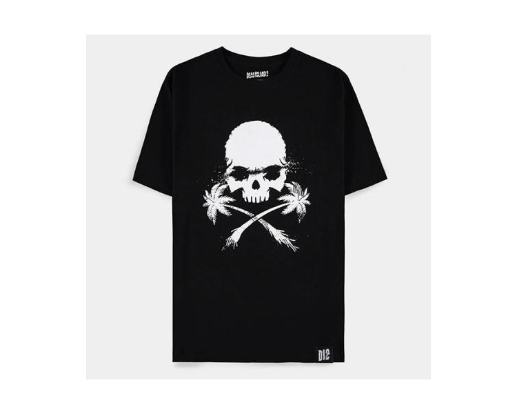 Dead Island T-Shirt (L) Man: Skull Short Sleeved