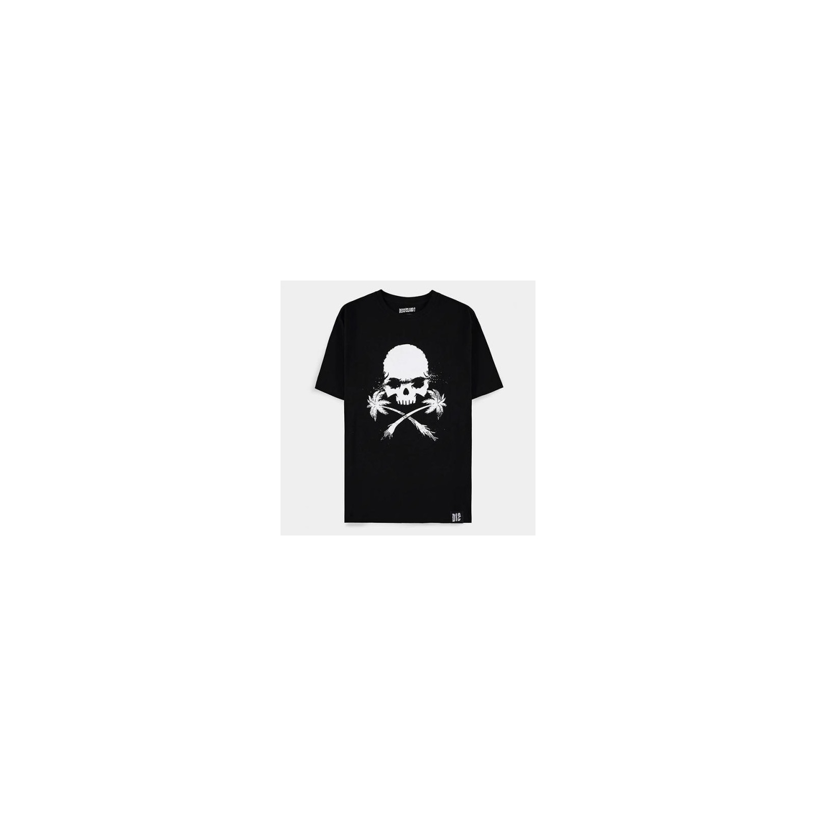 Dead Island T-Shirt (M) Man: Skull Short Sleeved