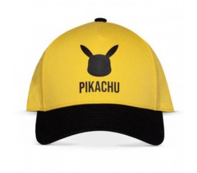 Pokemon Cappellino: Pikachu Logo Black Yellow