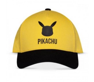 Pokemon Cappellino: Pikachu Logo Black Yellow