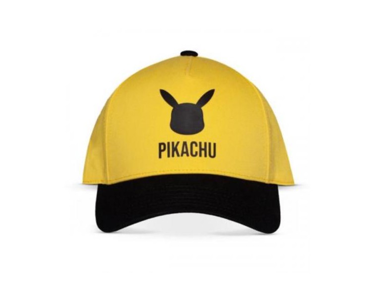 Pokemon Cappellino: Pikachu Logo Black Yellow