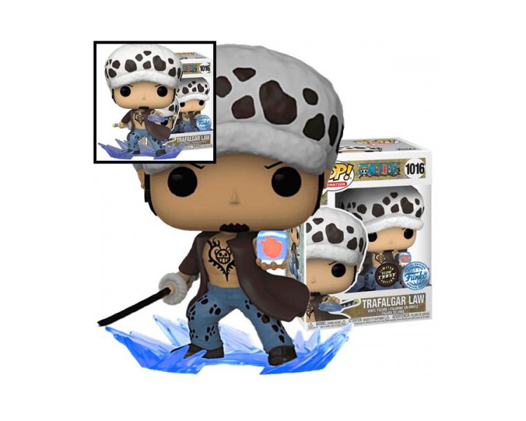 Funko POP! One Piece: Trafalgar Law w/CH (1016) EXM