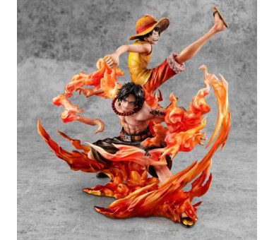 ST One Piece P.O.P Neo 20Th Limited: Max Luffy Ace 25cm