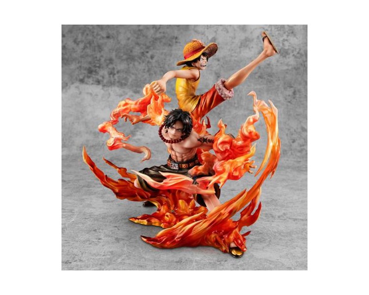 ST One Piece P.O.P Neo 20Th Limited: Max Luffy Ace 25cm