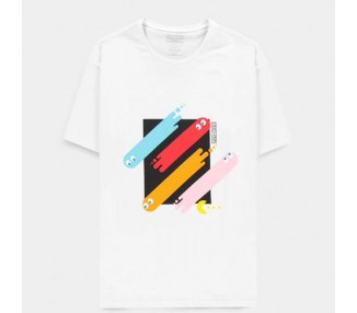 Pac-Man T-Shirt (L) Man: Ghost Short Sleeved