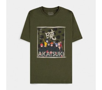 Naruto Shippuden T-Shirt (L) Man: Akatsuki Clan