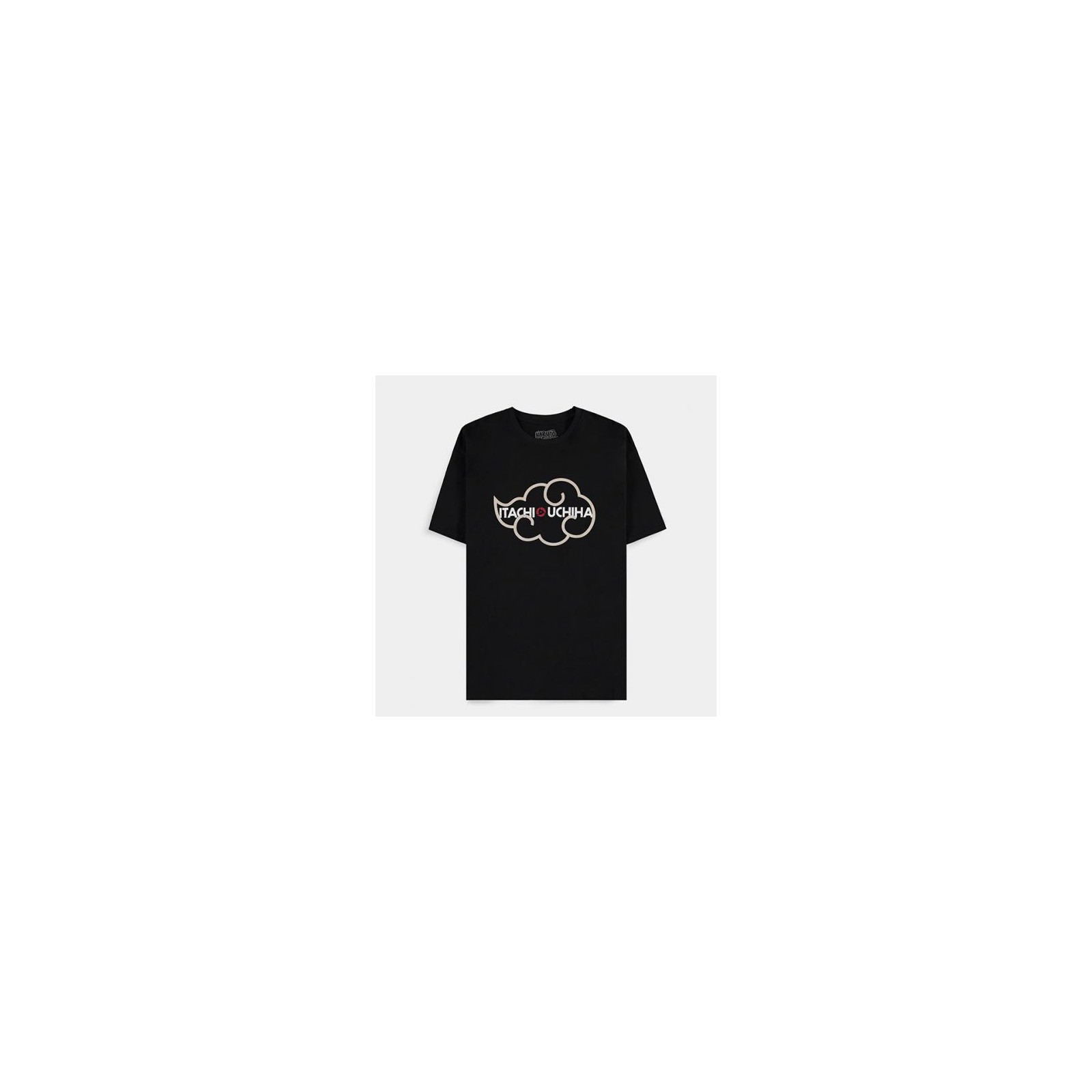 Naruto Shippuden T-Shirt (L) Man: Itachi Uchiha Black